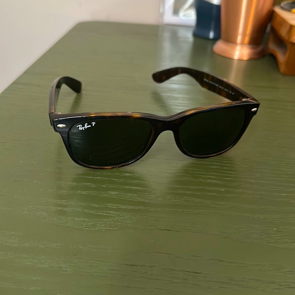Polarized Ray Bans - Dark Brown Tortoise